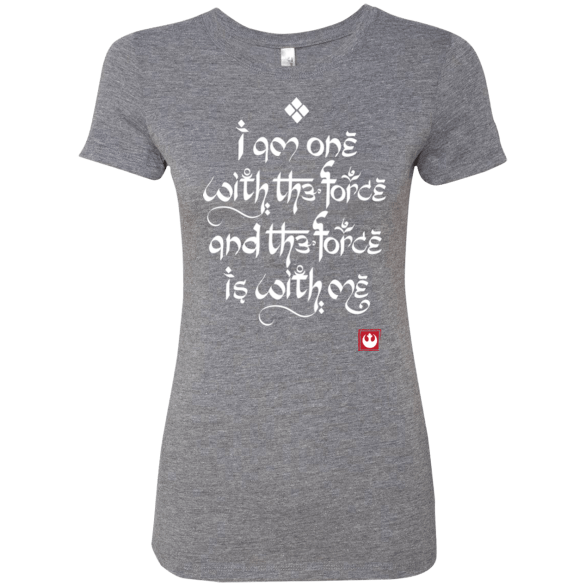 T-Shirts Premium Heather / Small Force Mantra White Women's Triblend T-Shirt