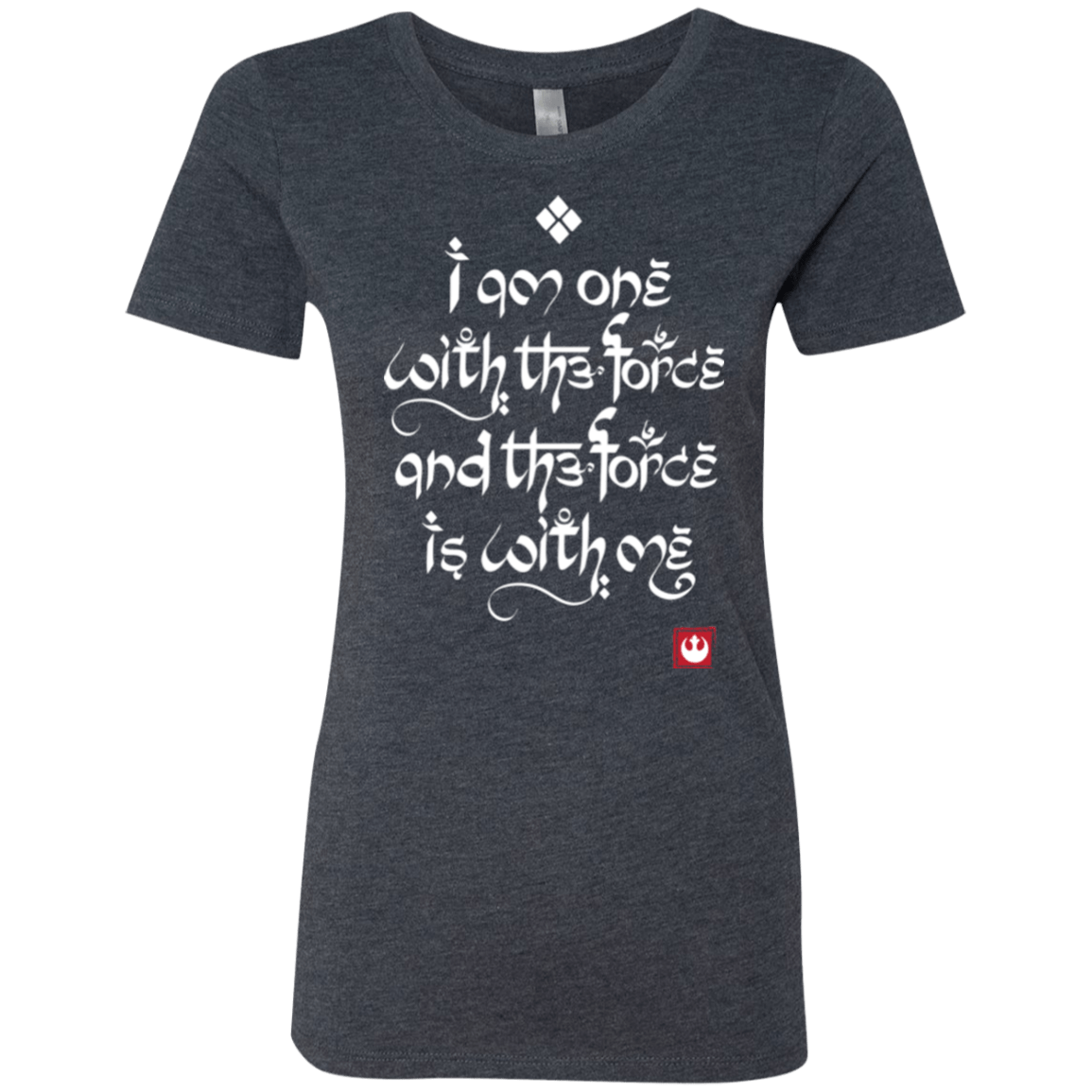 T-Shirts Vintage Navy / Small Force Mantra White Women's Triblend T-Shirt