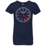 T-Shirts Midnight Navy / YXS Force Meter Girls Premium T-Shirt