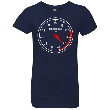 T-Shirts Midnight Navy / YXS Force Meter Girls Premium T-Shirt