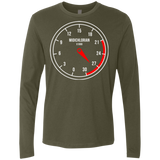 T-Shirts Military Green / Small Force Meter Men's Premium Long Sleeve