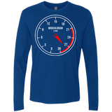 T-Shirts Royal / Small Force Meter Men's Premium Long Sleeve