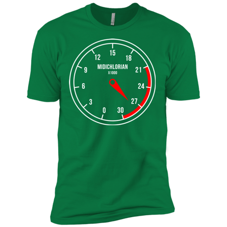 T-Shirts Kelly Green / X-Small Force Meter Men's Premium T-Shirt