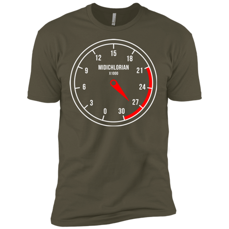 T-Shirts Military Green / X-Small Force Meter Men's Premium T-Shirt