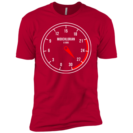 T-Shirts Red / X-Small Force Meter Men's Premium T-Shirt