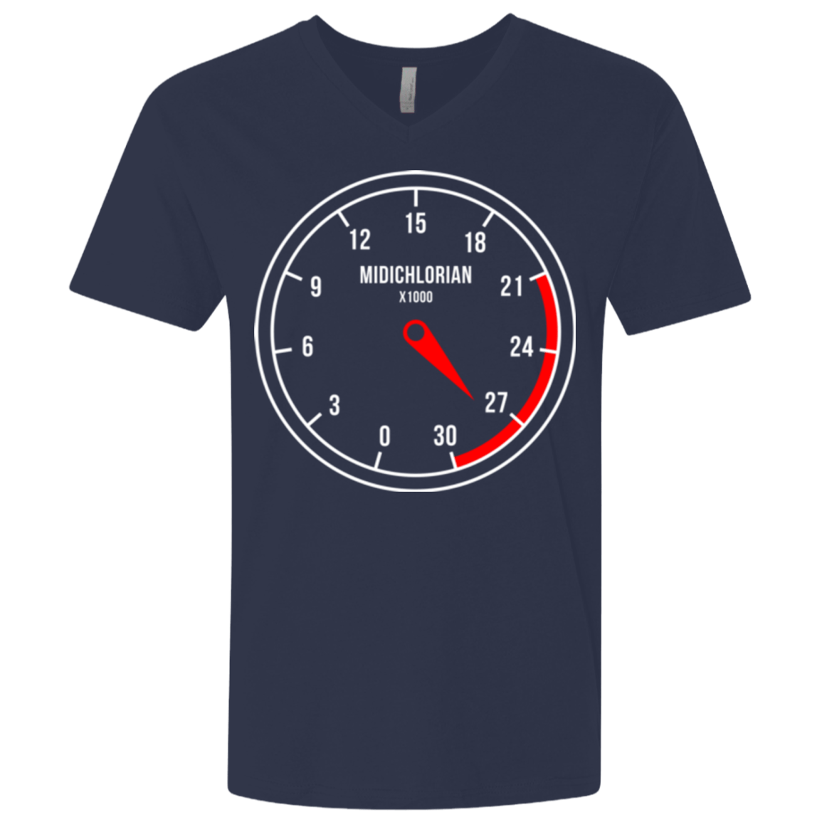 T-Shirts Midnight Navy / X-Small Force Meter Men's Premium V-Neck