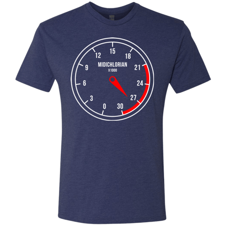 T-Shirts Vintage Navy / Small Force Meter Men's Triblend T-Shirt