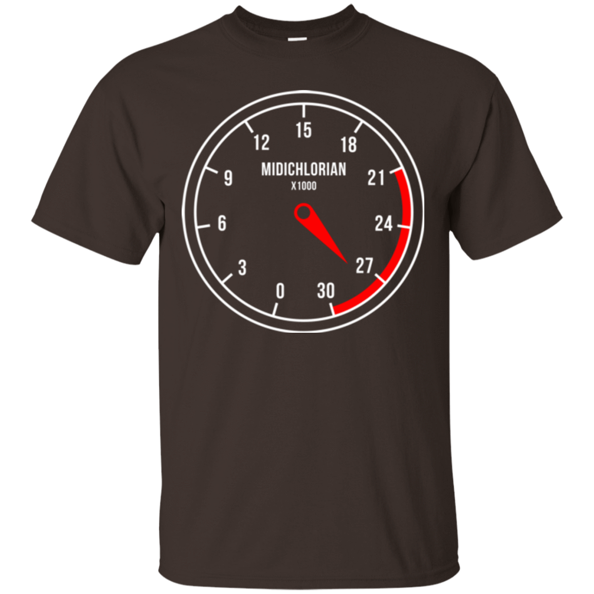 T-Shirts Dark Chocolate / Small Force Meter T-Shirt