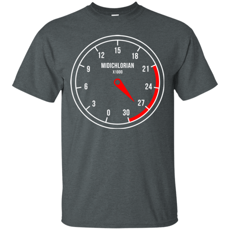 T-Shirts Dark Heather / Small Force Meter T-Shirt