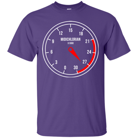 T-Shirts Purple / Small Force Meter T-Shirt