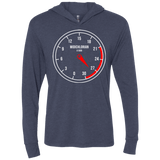 T-Shirts Vintage Navy / X-Small Force Meter Triblend Long Sleeve Hoodie Tee