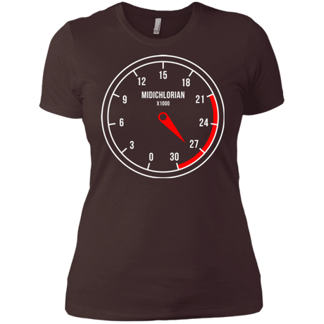 T-Shirts Dark Chocolate / X-Small Force Meter Women's Premium T-Shirt