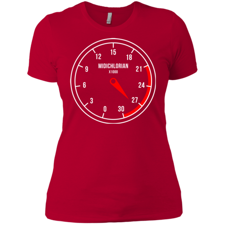 T-Shirts Red / X-Small Force Meter Women's Premium T-Shirt