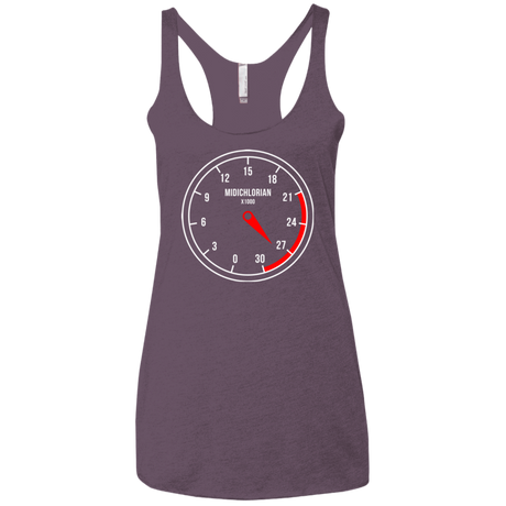 T-Shirts Vintage Purple / X-Small Force Meter Women's Triblend Racerback Tank