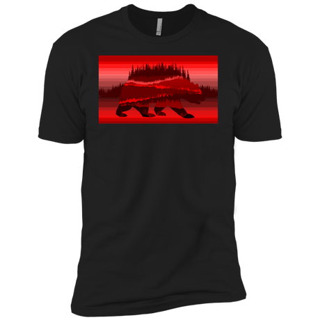 T-Shirts Black / YXS Forest Bear Boys Premium T-Shirt