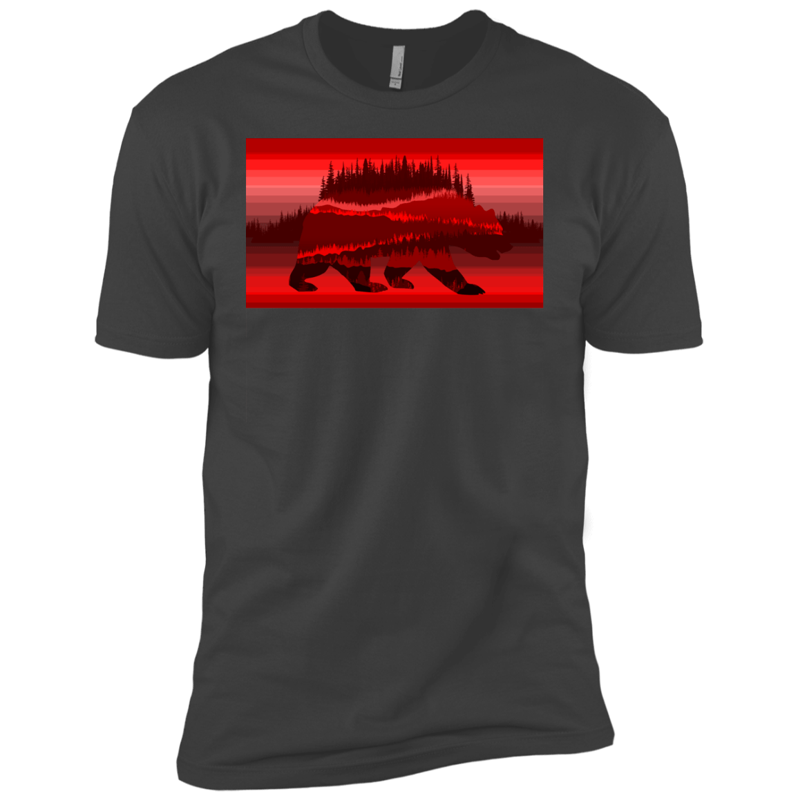 T-Shirts Heavy Metal / YXS Forest Bear Boys Premium T-Shirt