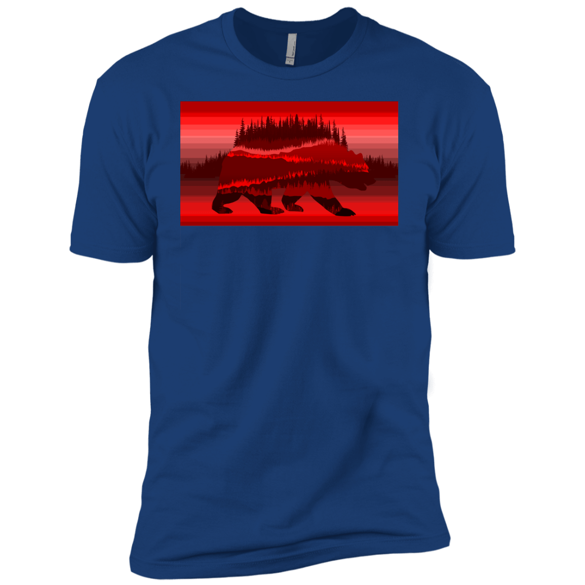 T-Shirts Royal / YXS Forest Bear Boys Premium T-Shirt