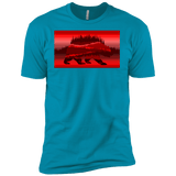 T-Shirts Turquoise / YXS Forest Bear Boys Premium T-Shirt