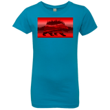 T-Shirts Turquoise / YXS Forest Bear Girls Premium T-Shirt