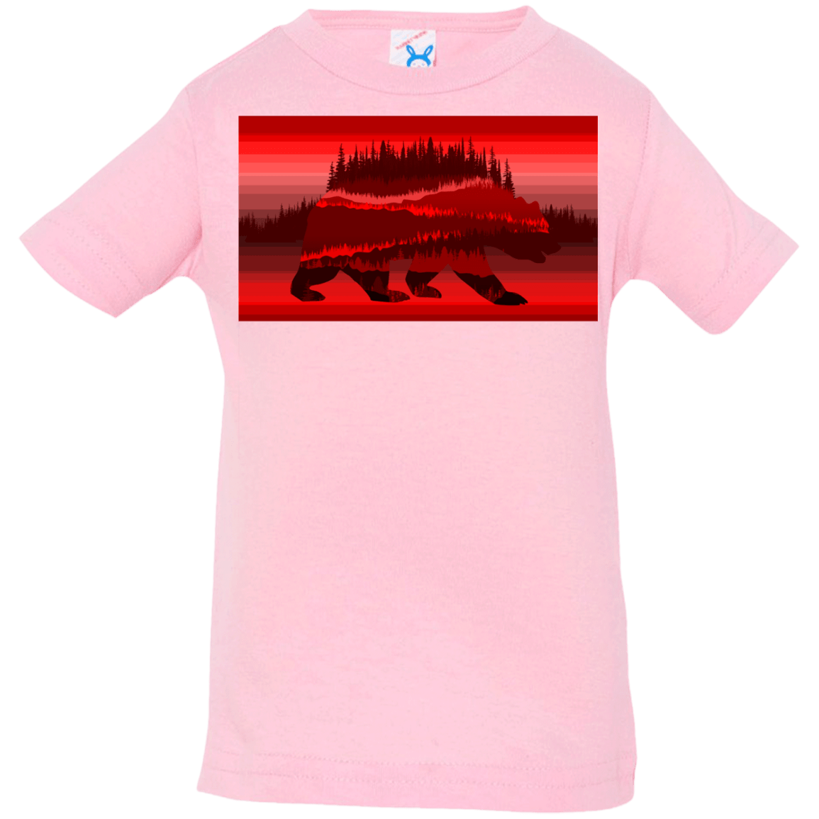T-Shirts Pink / 6 Months Forest Bear Infant Premium T-Shirt