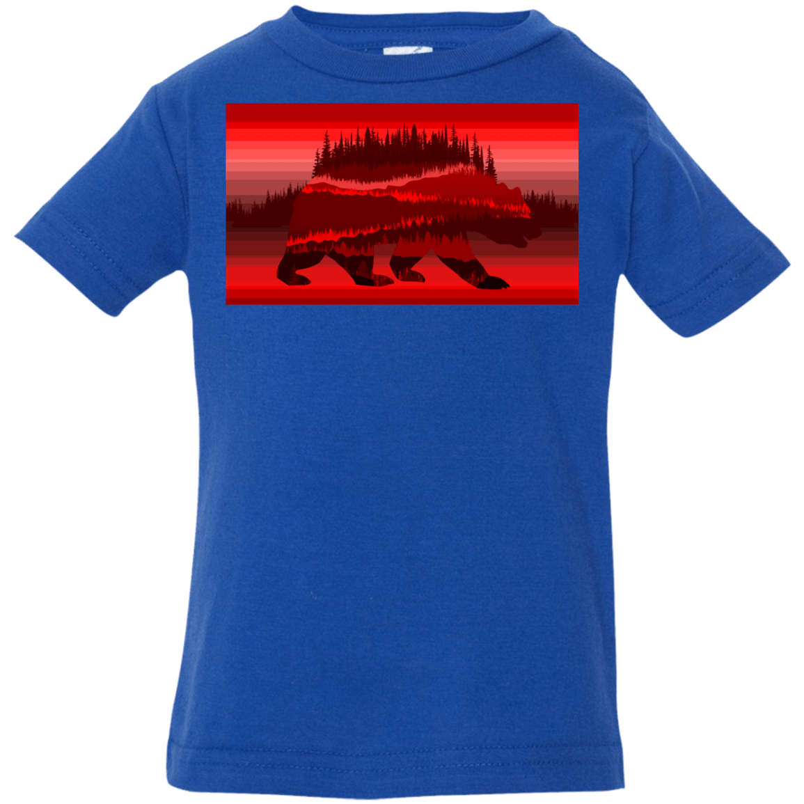 T-Shirts Royal / 6 Months Forest Bear Infant Premium T-Shirt
