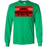 T-Shirts Irish Green / S Forest Bear Men's Long Sleeve T-Shirt