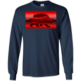 T-Shirts Navy / S Forest Bear Men's Long Sleeve T-Shirt