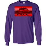 T-Shirts Purple / S Forest Bear Men's Long Sleeve T-Shirt