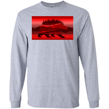 T-Shirts Sport Grey / S Forest Bear Men's Long Sleeve T-Shirt