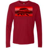 T-Shirts Cardinal / S Forest Bear Men's Premium Long Sleeve