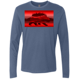 T-Shirts Indigo / S Forest Bear Men's Premium Long Sleeve