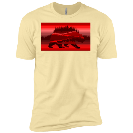 T-Shirts Banana Cream / X-Small Forest Bear Men's Premium T-Shirt