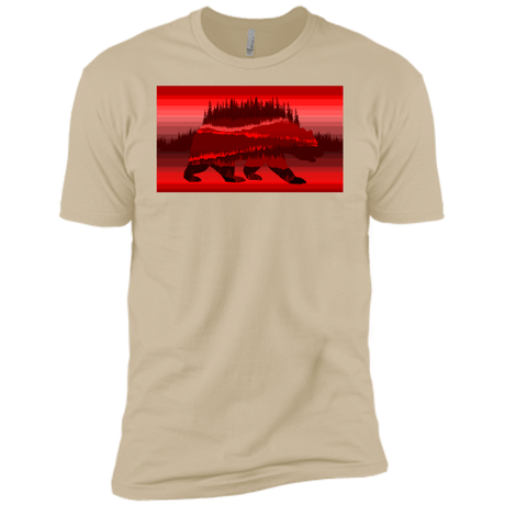 T-Shirts Sand / X-Small Forest Bear Men's Premium T-Shirt
