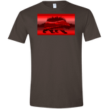 T-Shirts Dark Chocolate / S Forest Bear Men's Semi-Fitted Softstyle