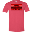 T-Shirts Heather Red / S Forest Bear Men's Semi-Fitted Softstyle