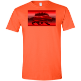 T-Shirts Orange / S Forest Bear Men's Semi-Fitted Softstyle
