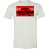 T-Shirts White / X-Small Forest Bear Men's Semi-Fitted Softstyle