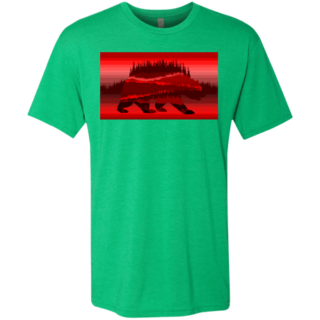 T-Shirts Envy / S Forest Bear Men's Triblend T-Shirt