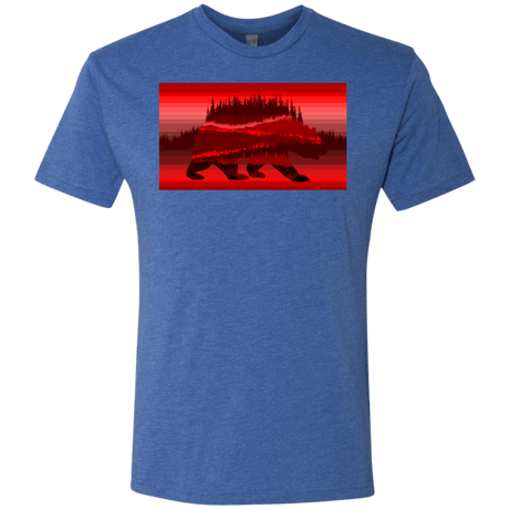 T-Shirts Vintage Royal / S Forest Bear Men's Triblend T-Shirt