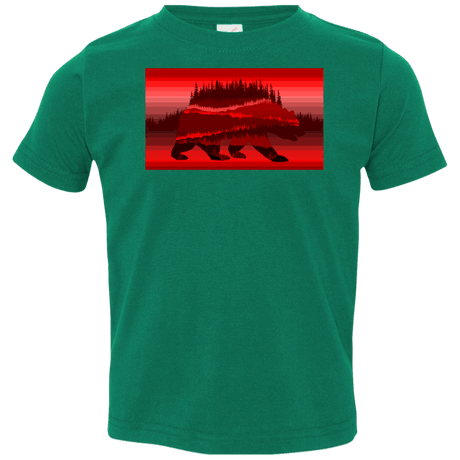 T-Shirts Kelly / 2T Forest Bear Toddler Premium T-Shirt