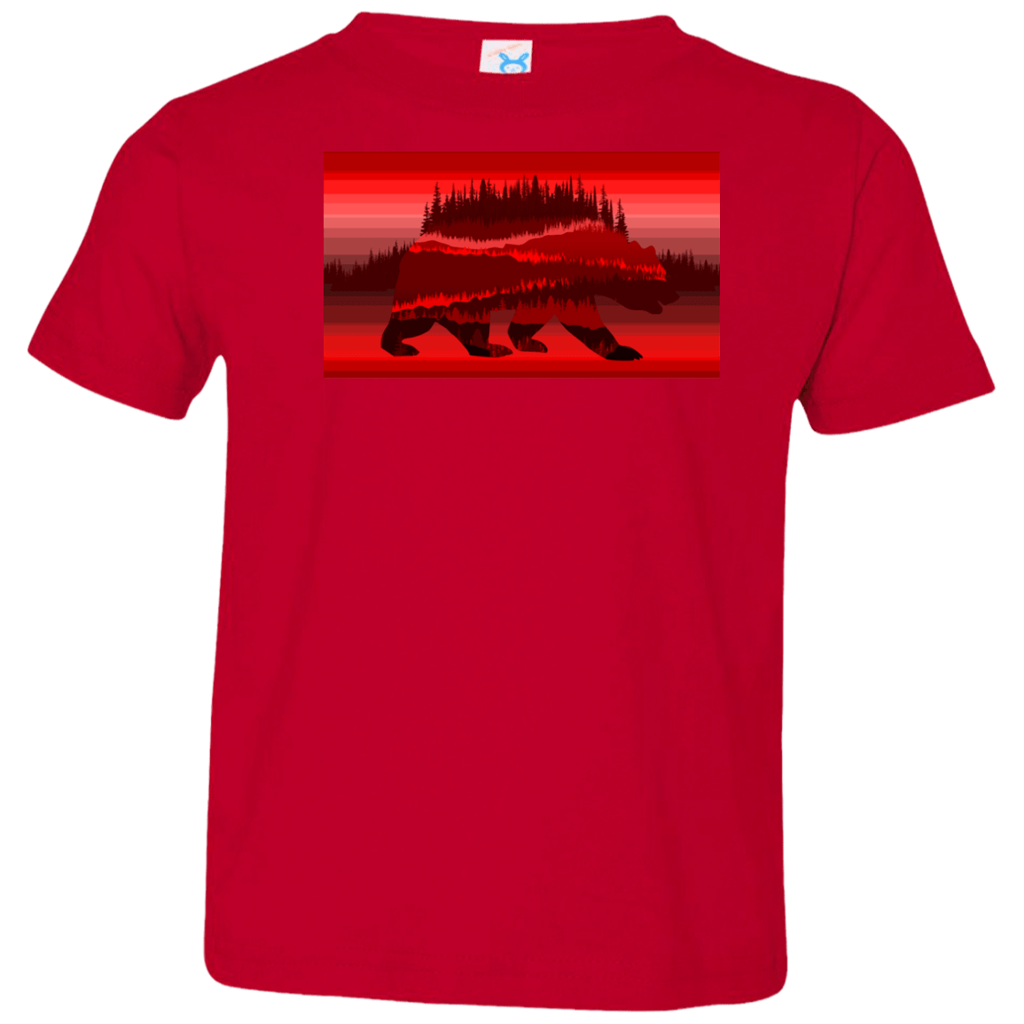 T-Shirts Red / 2T Forest Bear Toddler Premium T-Shirt