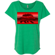 T-Shirts Envy / X-Small Forest Bear Triblend Dolman Sleeve