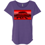 T-Shirts Purple Rush / X-Small Forest Bear Triblend Dolman Sleeve