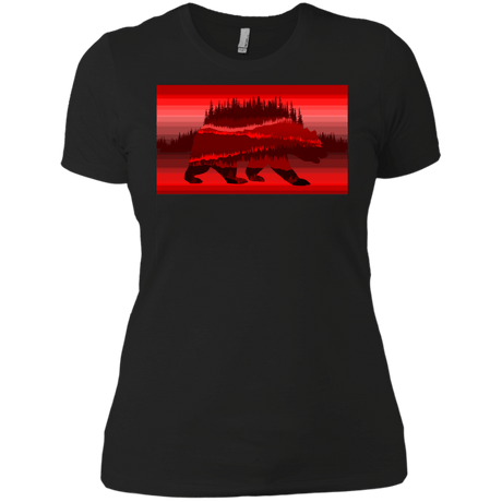 T-Shirts Black / X-Small Forest Bear Women's Premium T-Shirt