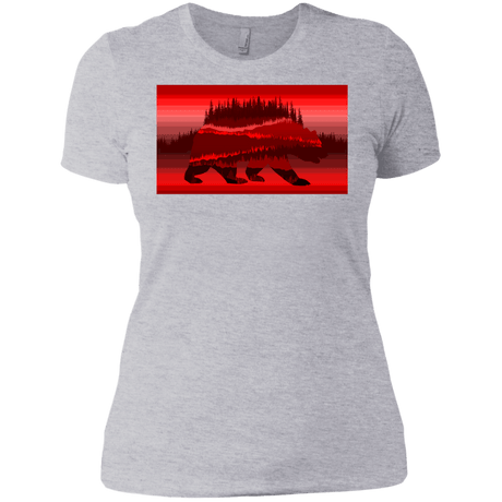 T-Shirts Heather Grey / X-Small Forest Bear Women's Premium T-Shirt