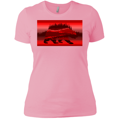 T-Shirts Light Pink / X-Small Forest Bear Women's Premium T-Shirt