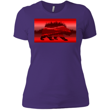 T-Shirts Purple Rush/ / X-Small Forest Bear Women's Premium T-Shirt