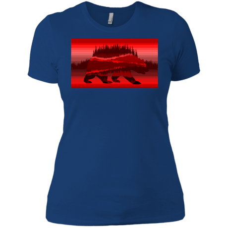 T-Shirts Royal / X-Small Forest Bear Women's Premium T-Shirt