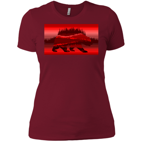 T-Shirts Scarlet / X-Small Forest Bear Women's Premium T-Shirt