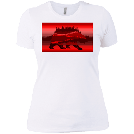 T-Shirts White / X-Small Forest Bear Women's Premium T-Shirt